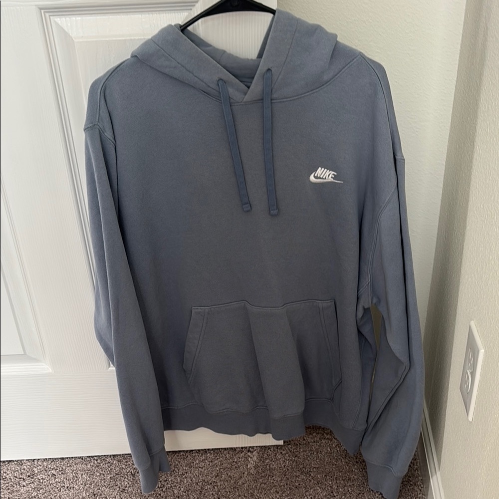 Nike Men's Blue Hoodie